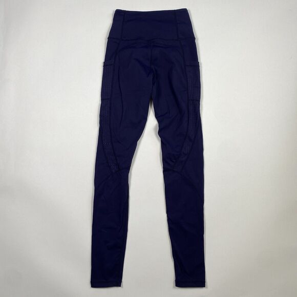 Pineapple Clothing Legging & Bra Top 2-Piece Set‎ Navy Women Size XS Pre-Owned - Picture 14 of 14